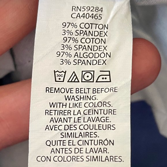 🔥 The Children's Place | Light Blue Elastic-Waist Toddler Chinos/Jeans Sz 2T - Picture 6 of 6